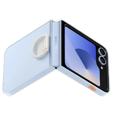 Samsung Clear Case with Ring for Galaxy Z Flip7FE /Flip6 - Clear